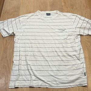 Men’s Vintage Patagonia Striped Pocket Tee. Size XL
